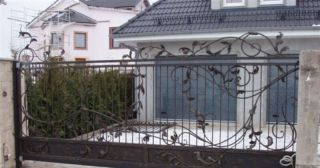 Купить откатные ворота кованые Кольчугино, цена от 2823 руб.